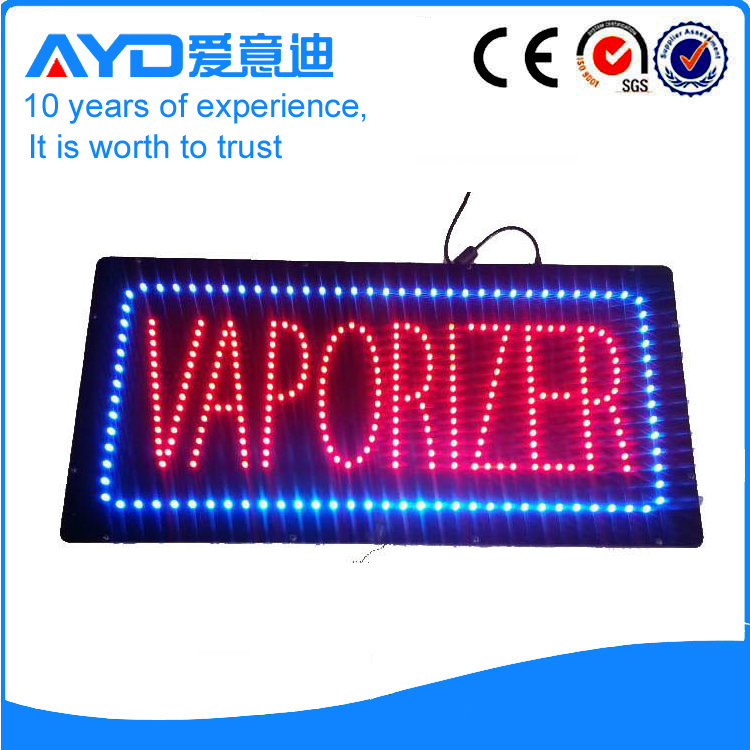 AYD Indoor LED Vaporizer Sign