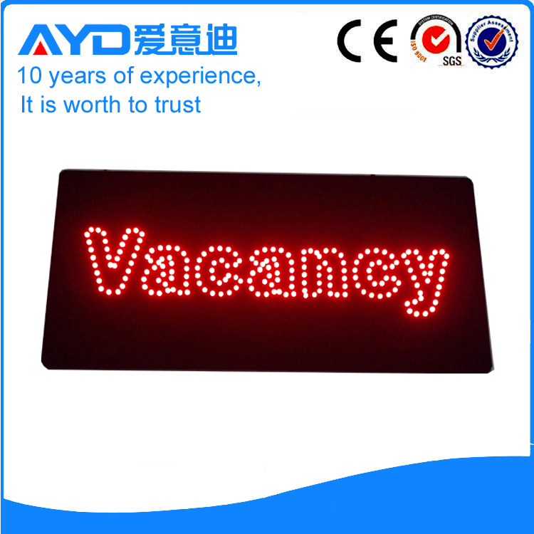 AYD Indoor LED Vacancy Sign