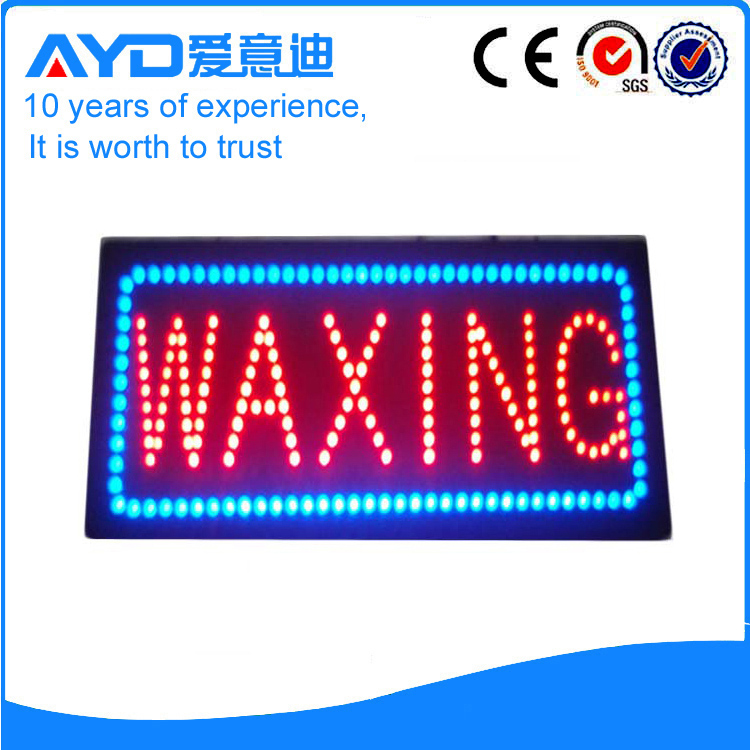AYD Good Design LED Waxing Sign