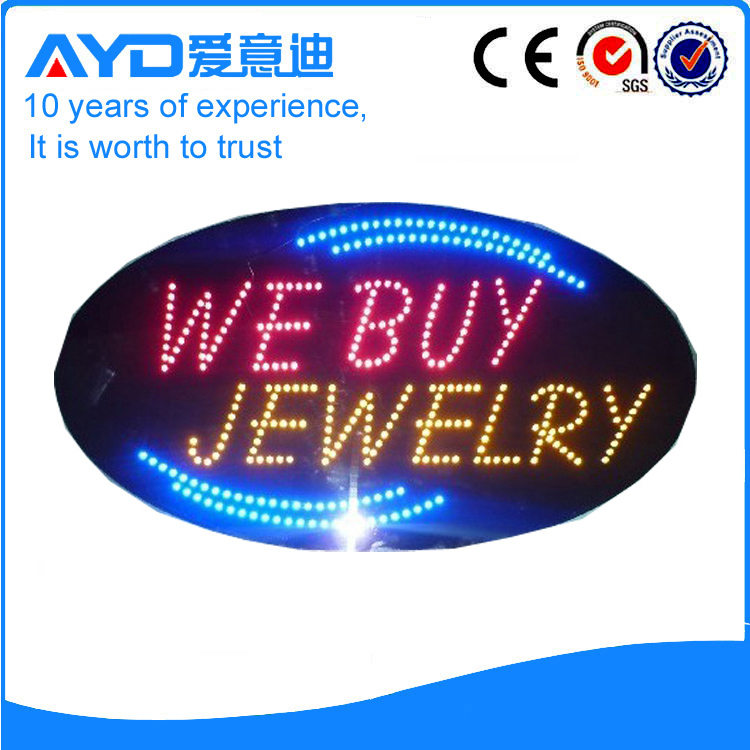 AYD LED We Buy Jewelry Sign