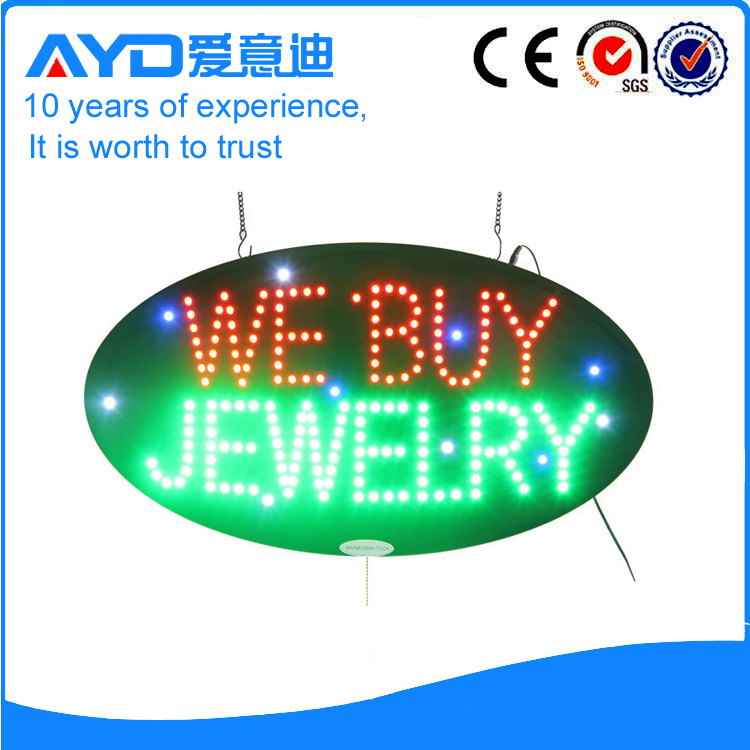 AYD LED We Buy Jewelry Sign