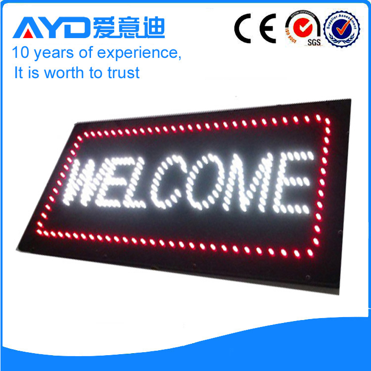 AYD Good Design LED Welcome Sign