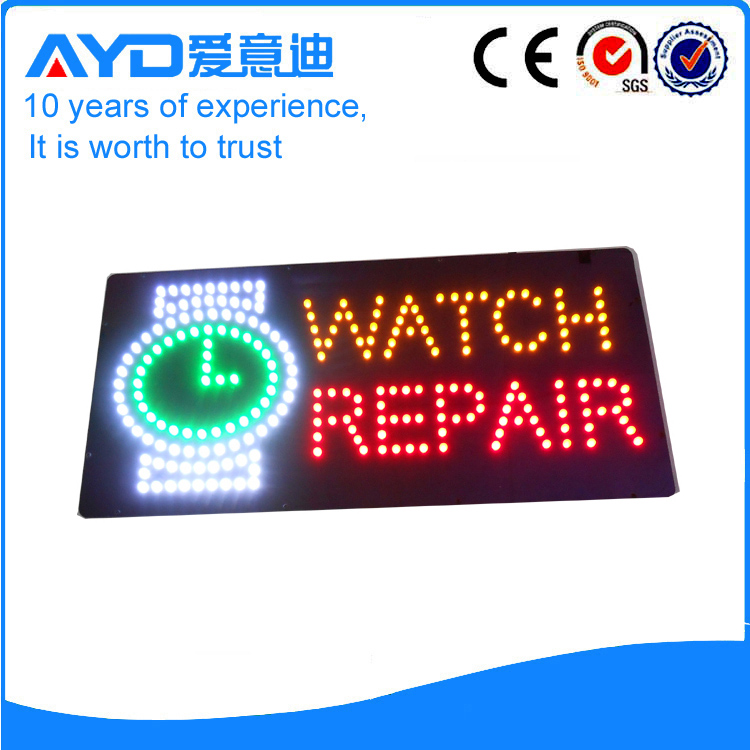 AYD Good Design LED Watch Repair Sign
