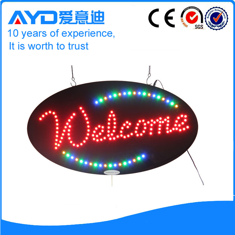 AYD Good Design LED Welcome Sign