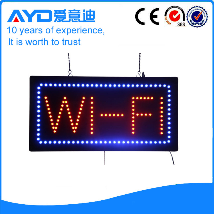 AYD Good Design LED Wifi Sign