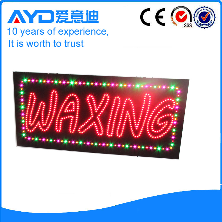 AYD Good Design LED Waxing Sign