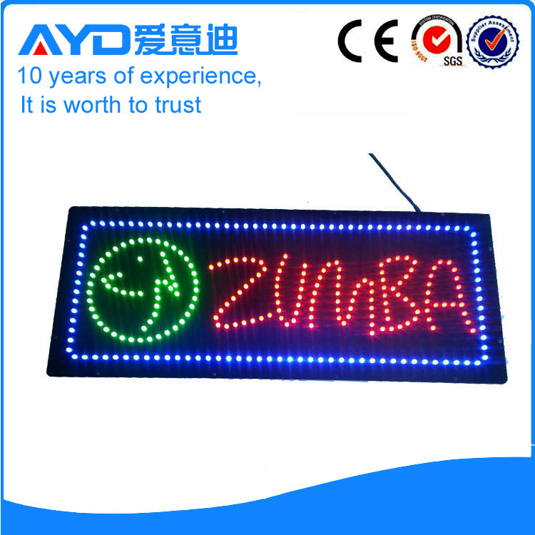 AYD Good Design LED Zumba Sign