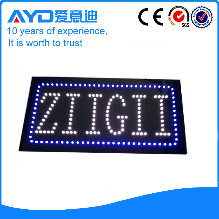 AYD Good Design LED Ziigii Sign