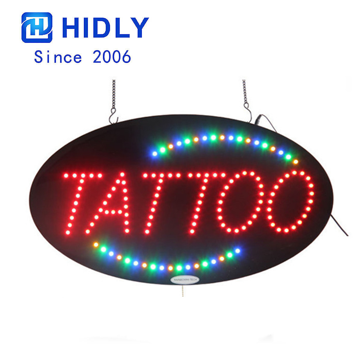 led tattoo sign