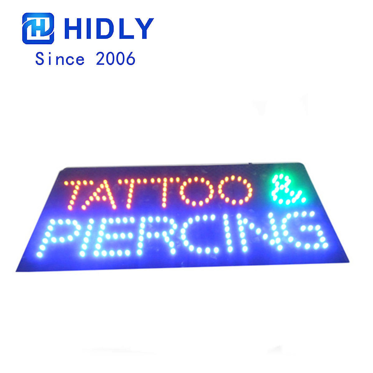 tattoo piercing led sign