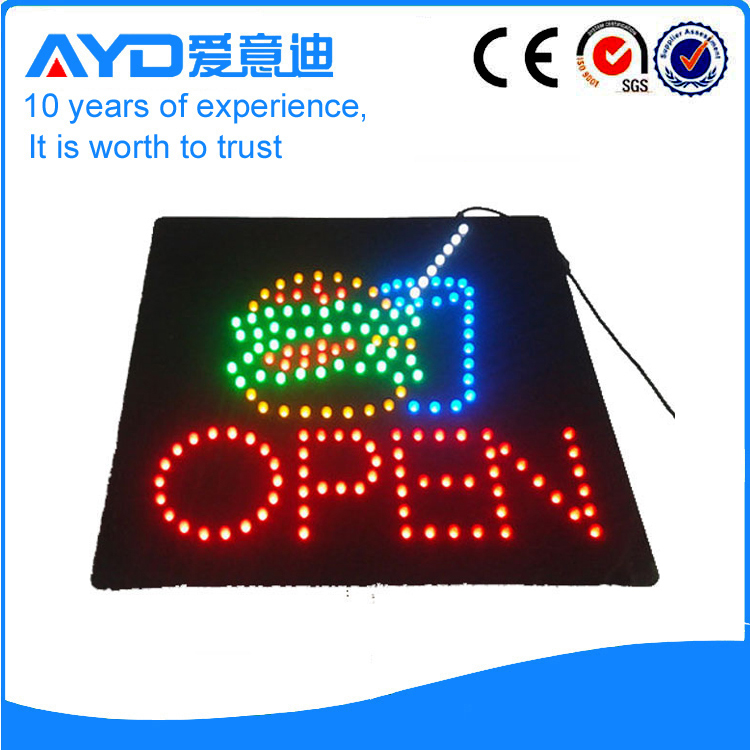 Indoor Snack Open LED Sign