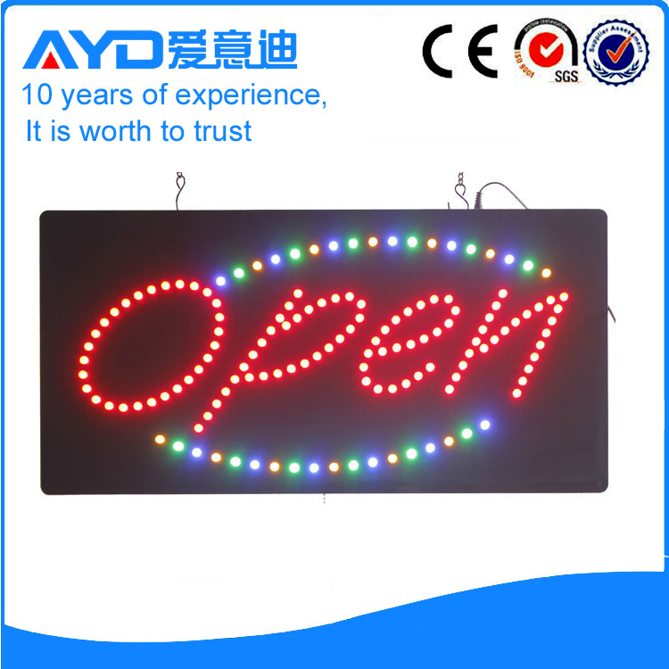 AYD Flashing LED Open Sign