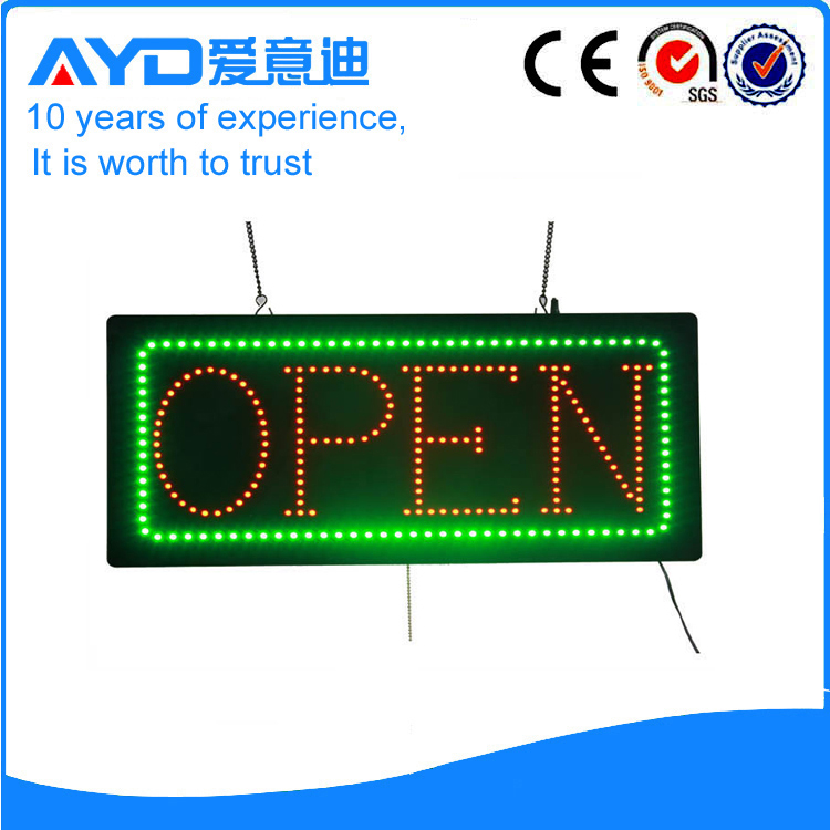 Indoor Good Design LED Open Sign