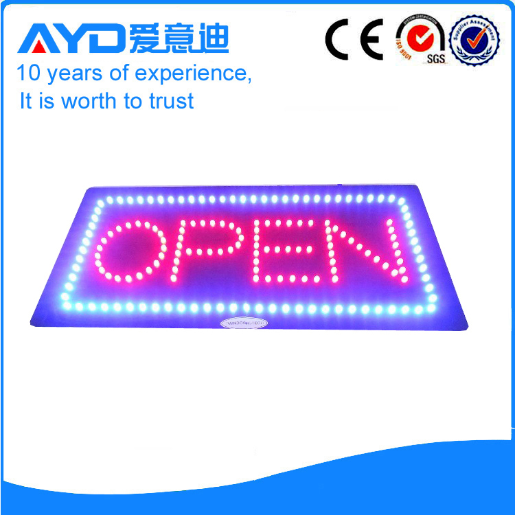 Indoor Red&Blue LED Open Sign