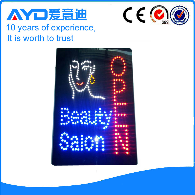 LED Beauty Salon Open Sign