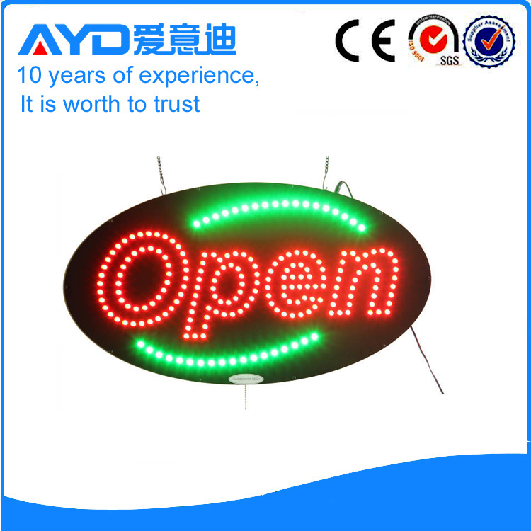 AYD LED Open Sign For Sales