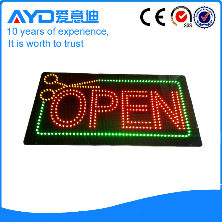 AYD LED Scissor Open Sign