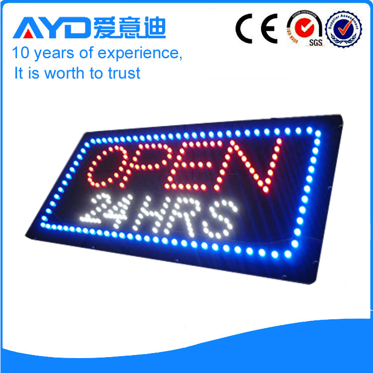 Good Price 24HRS LED Open Sign
