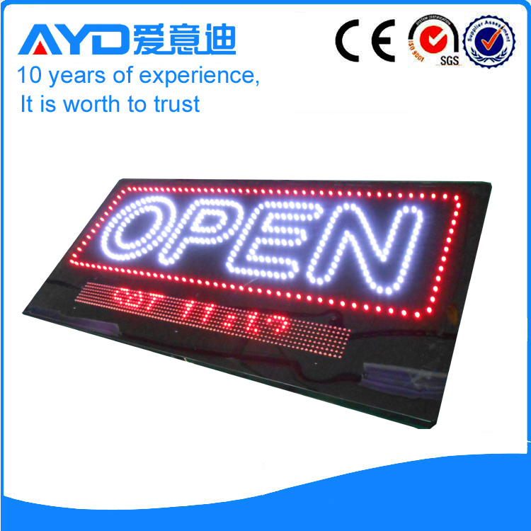 Animated LED Open Sign