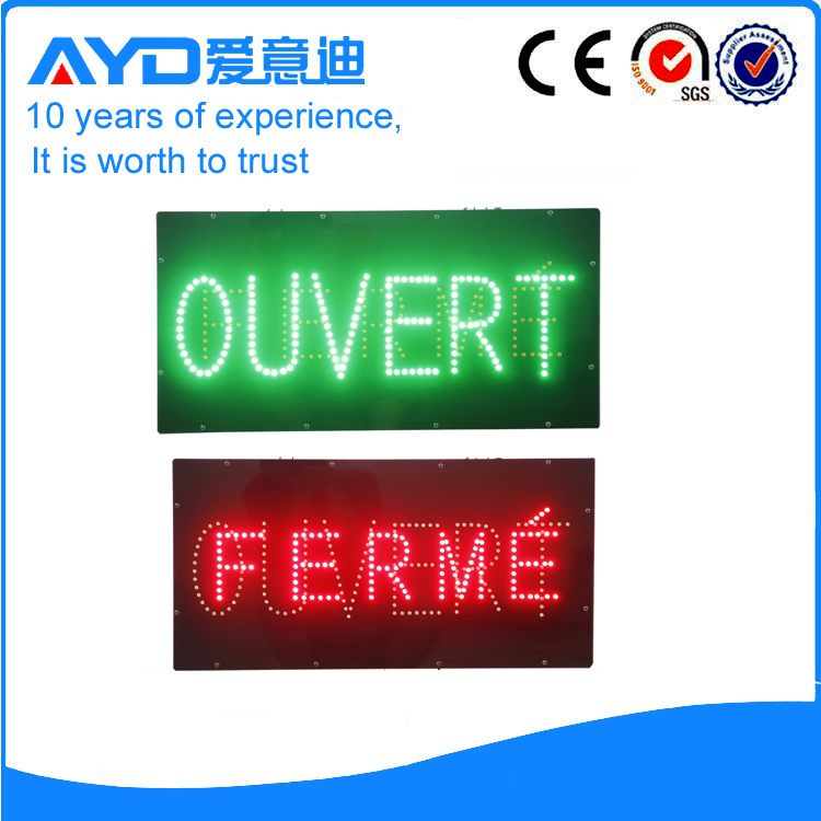 LED Ouvert&Ferme Sign