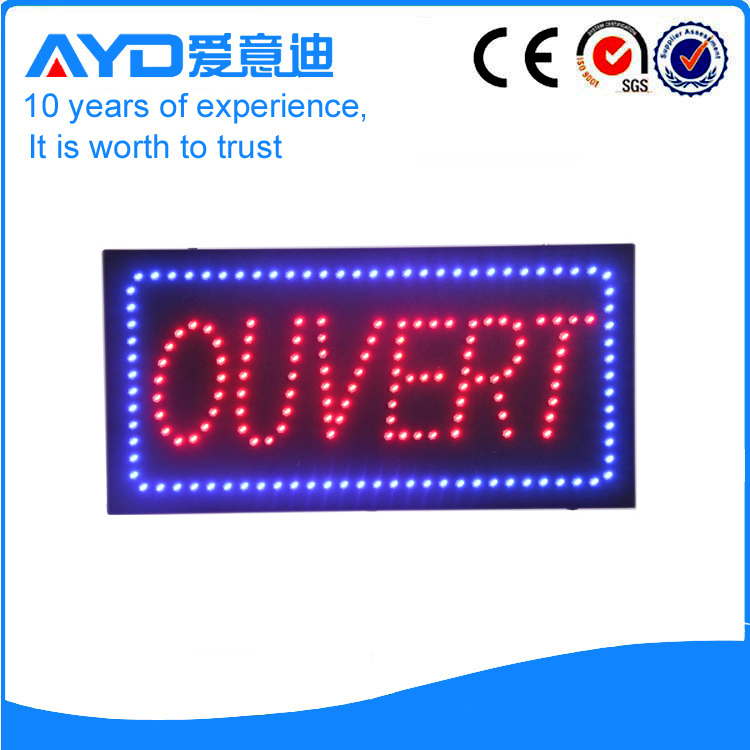 Indoor LED Ouvert Sign