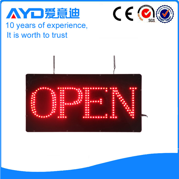 AYD Factory Directly LED Open Sign