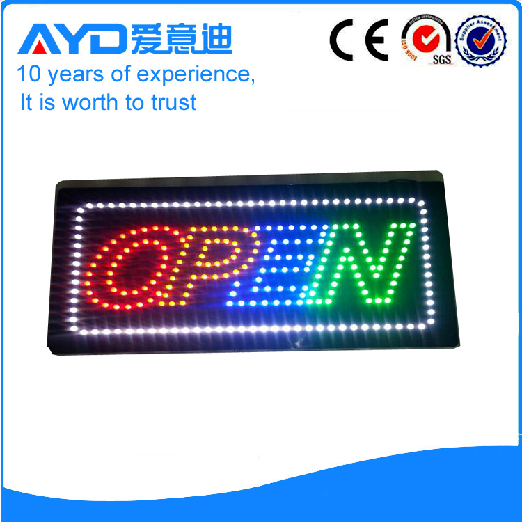 AYD Factory Directly LED Open Sign