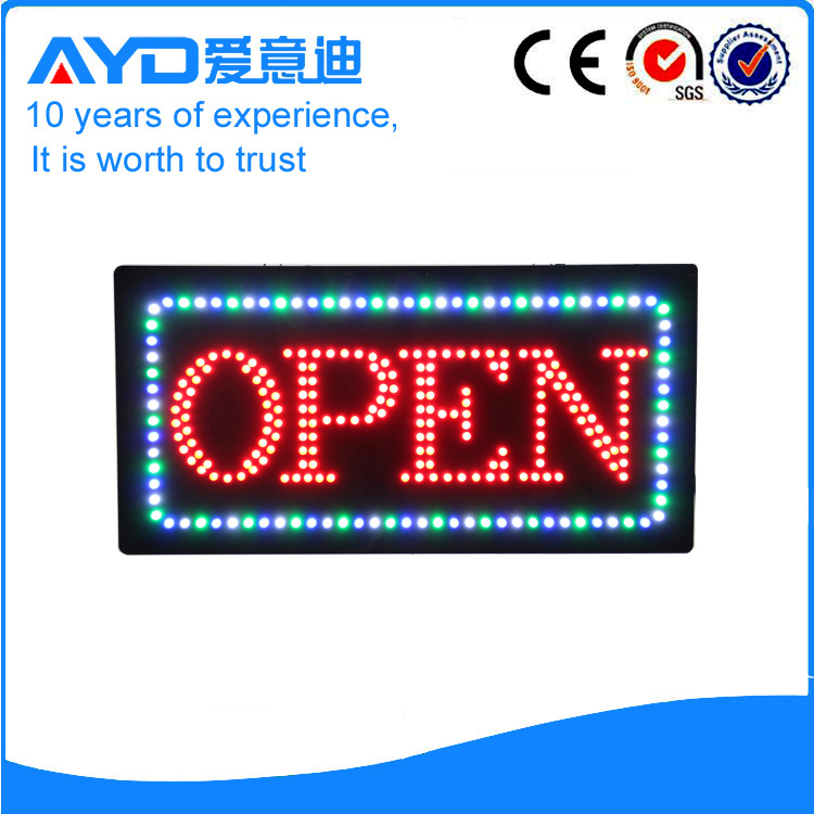 AYD Factory Directly LED Open Sign