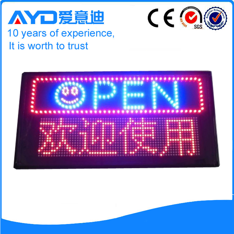 AYD Factory Directly LED Open Sign