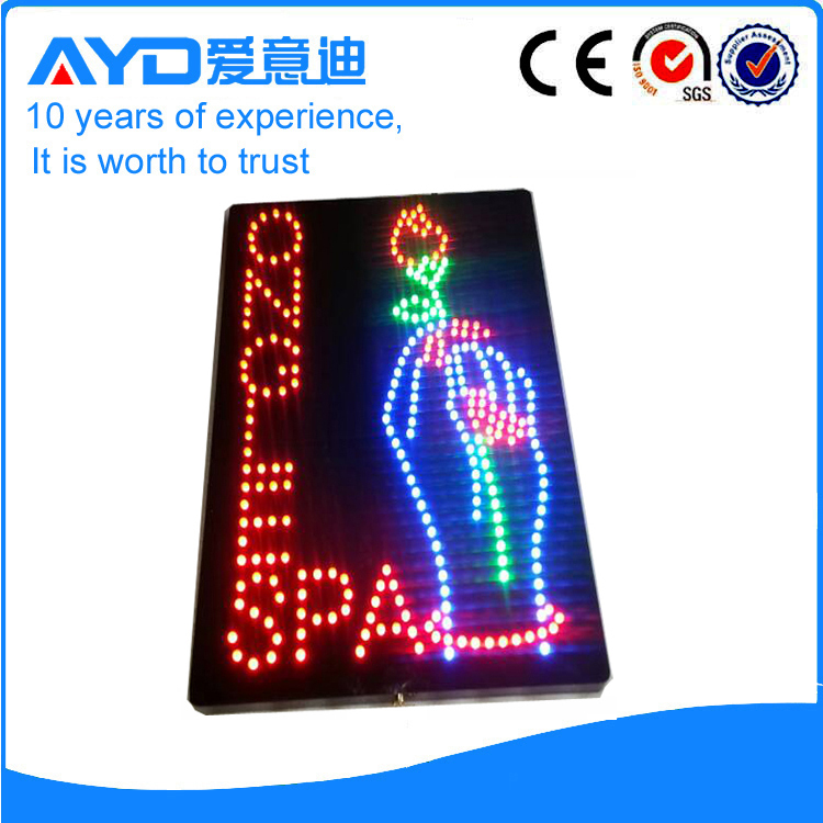 AYD LED Spa Sign