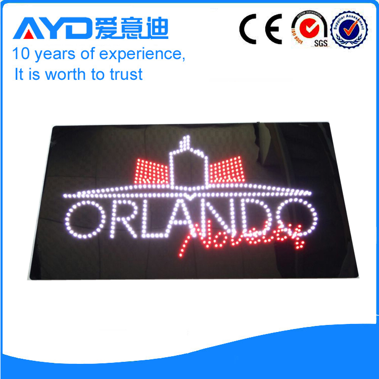 AYD Good Design LED Orlando Sign