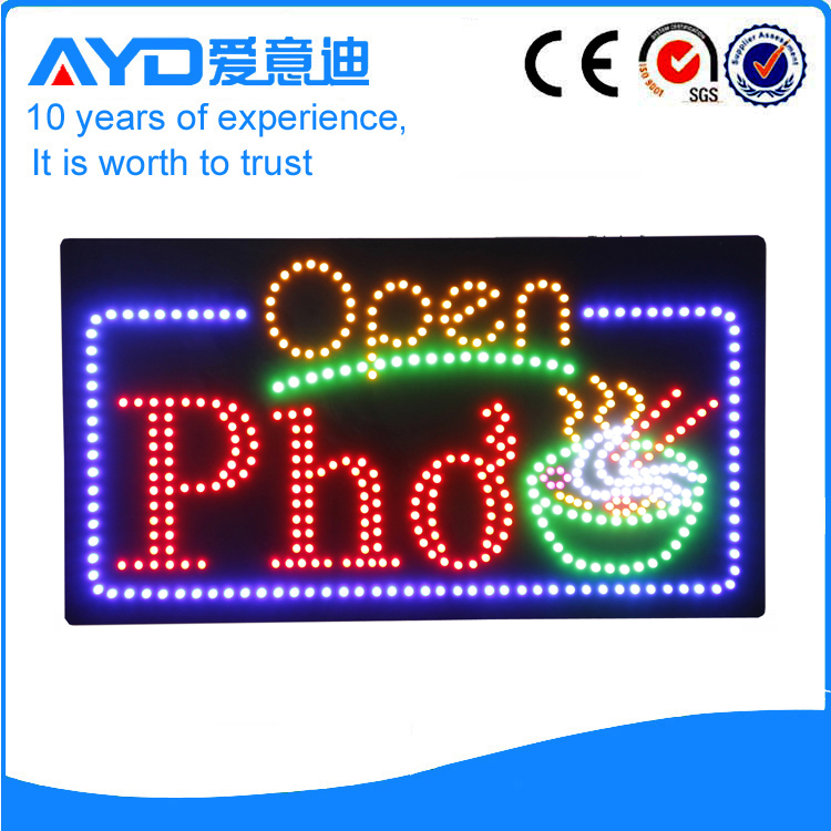 AYD Unique Design LED Open Sign