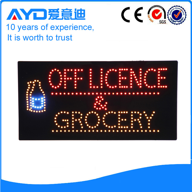 AYD LED Off Licence&Grocery Sign