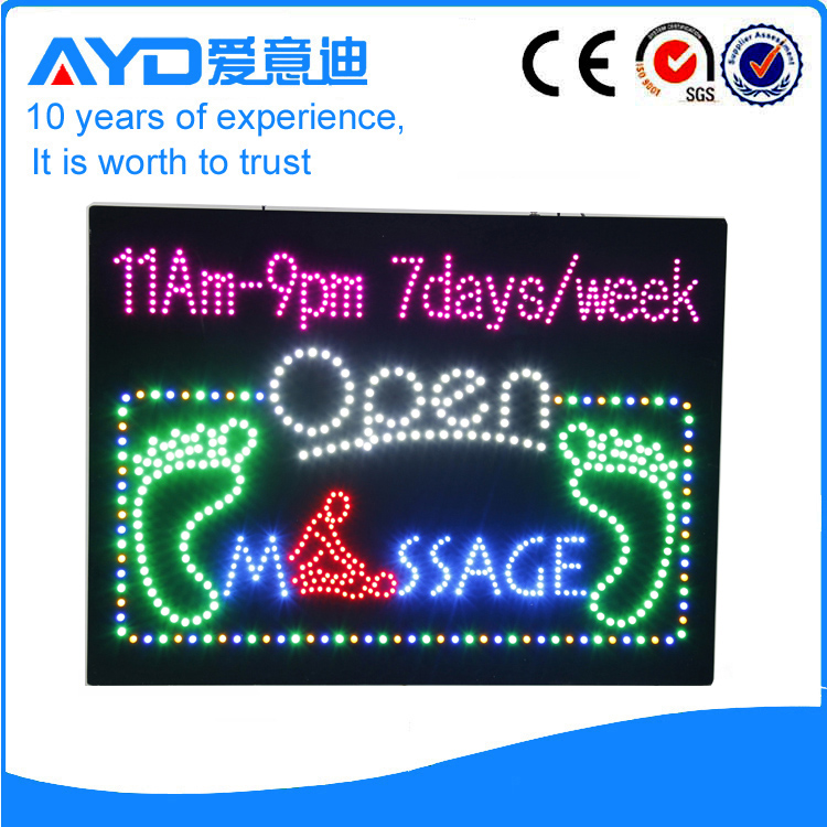AYD LED Open Massage Sign