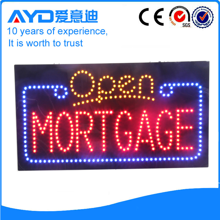 AYD LED Open Mortgage Sign