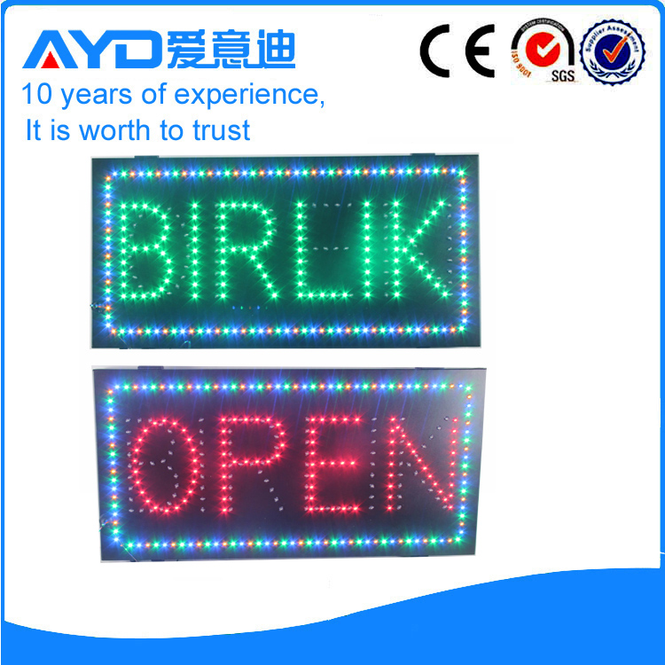 AYD LED Birlik&Open Sign