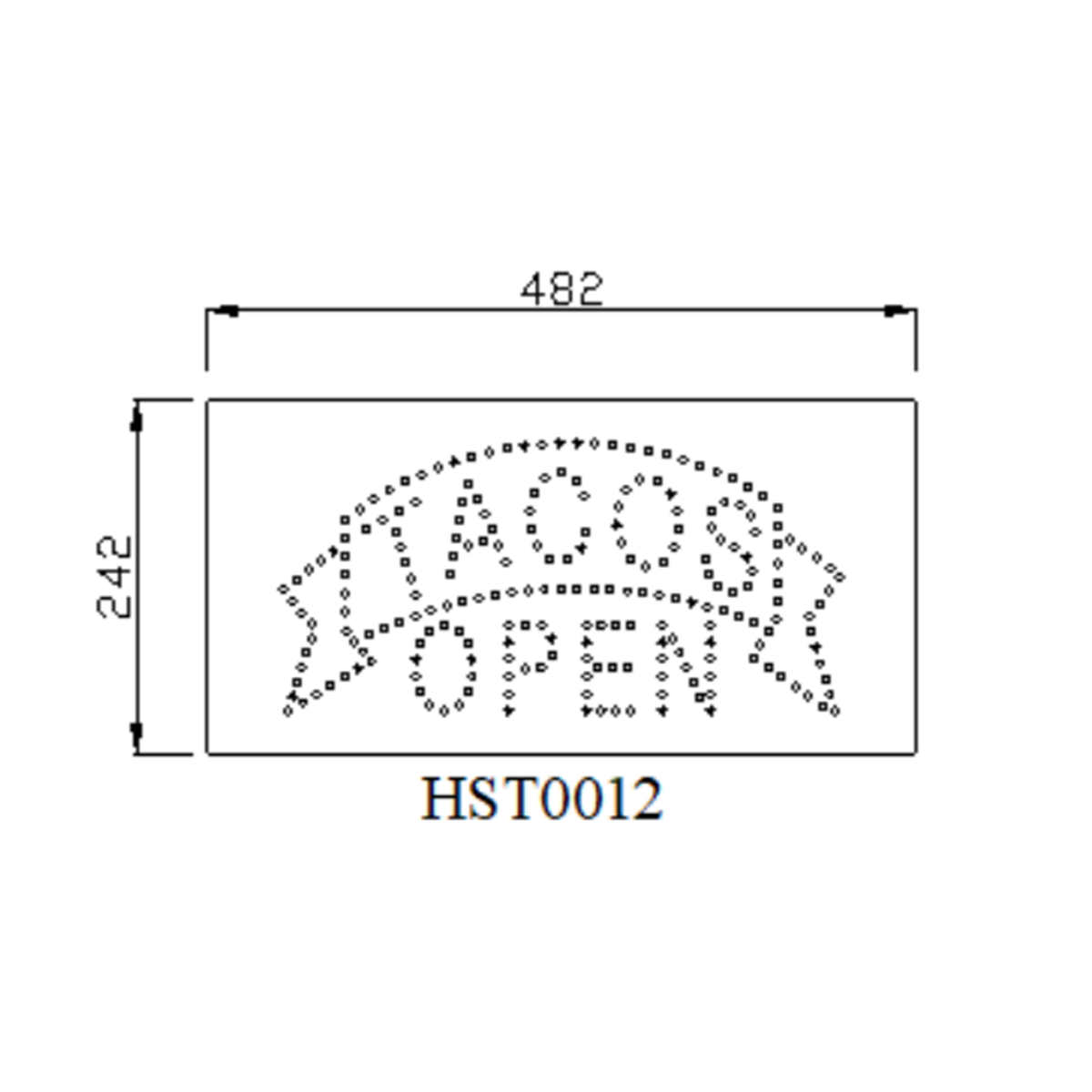 led open sign