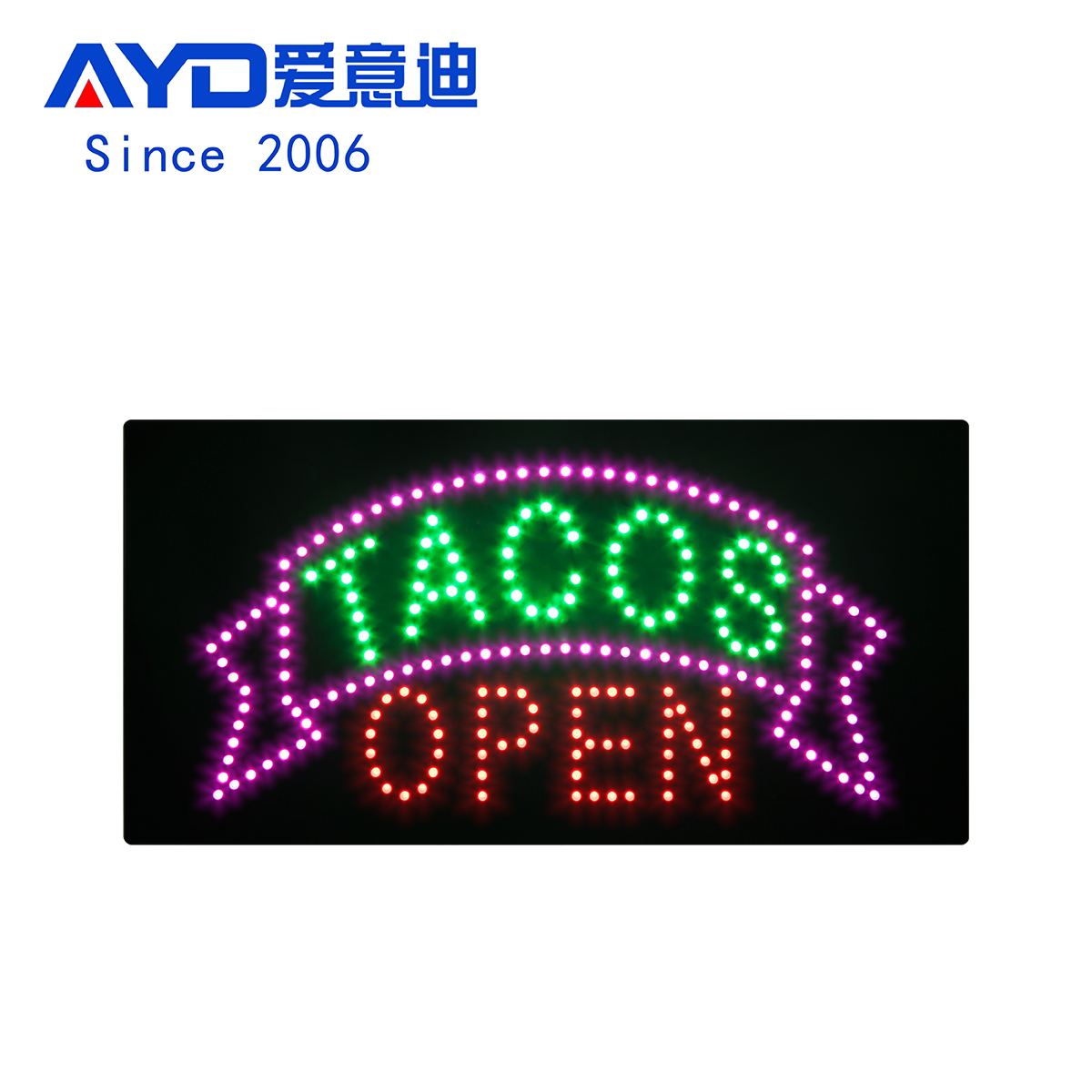 LED Tacos Open Sign-HST0012