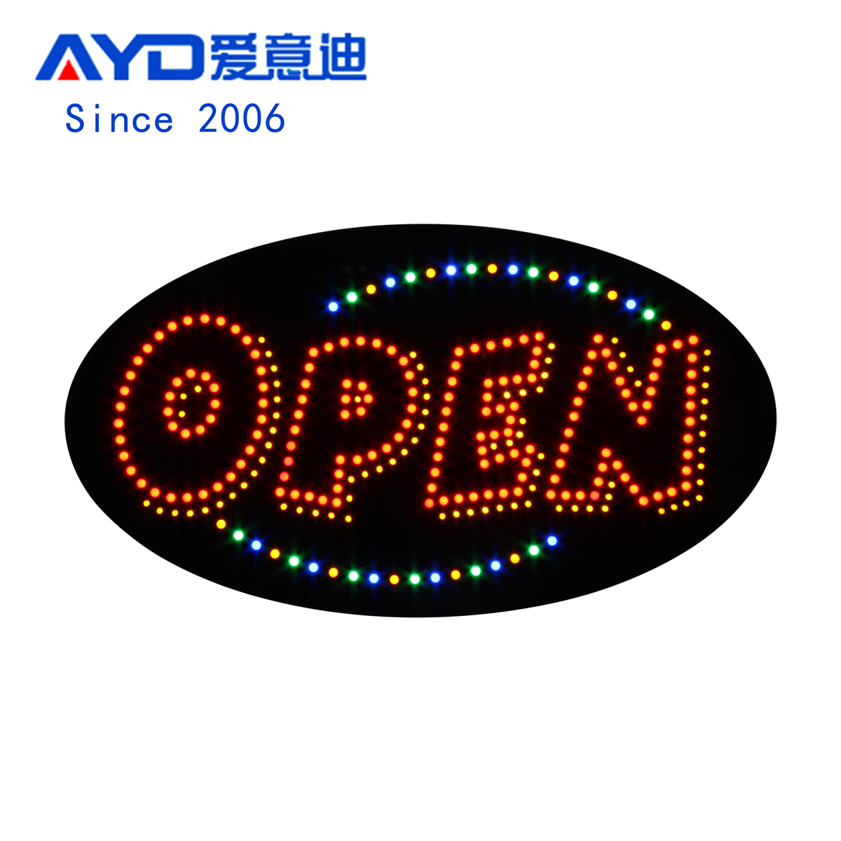 AYD Top Sale LED Open Sign