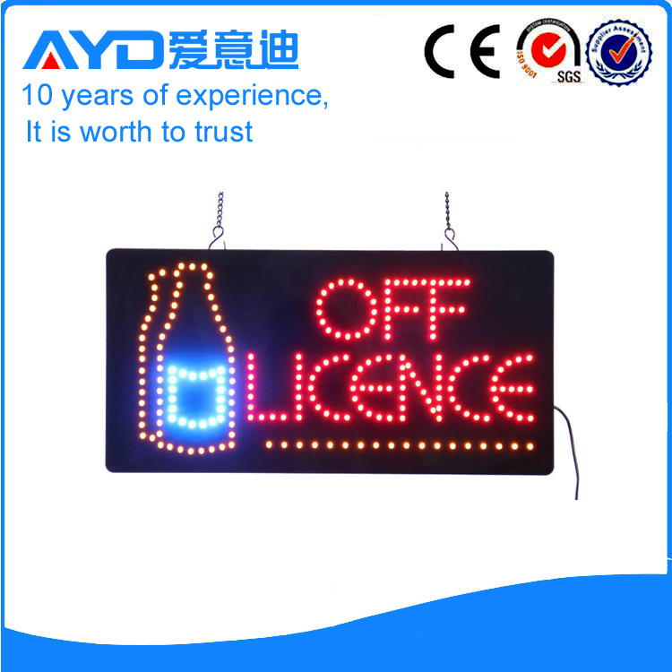 Super Bright LED off licence Signs HSO0132