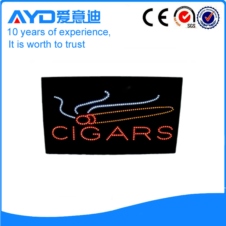 AYD LED Custom Cigara Sign