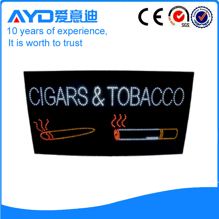 AYD LED Custom Cigara Sign