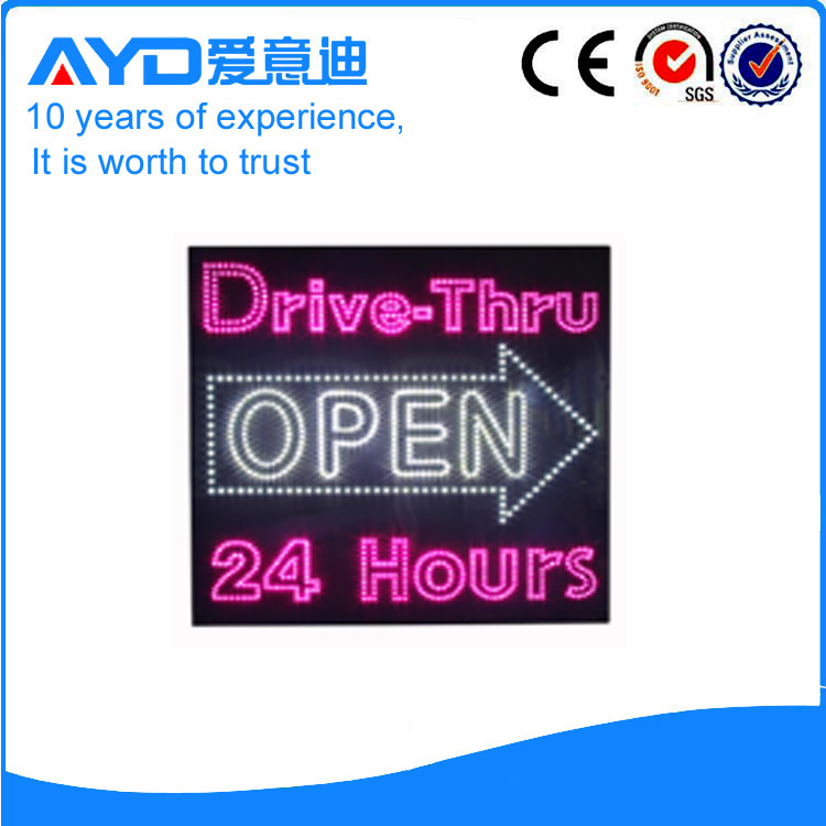 AYD Good Design LED Drive Thru Open Sign