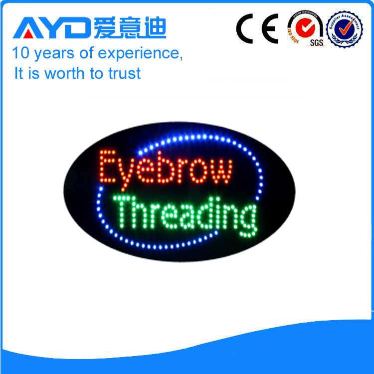 LED Eyebrow Threading Signs HSE0257