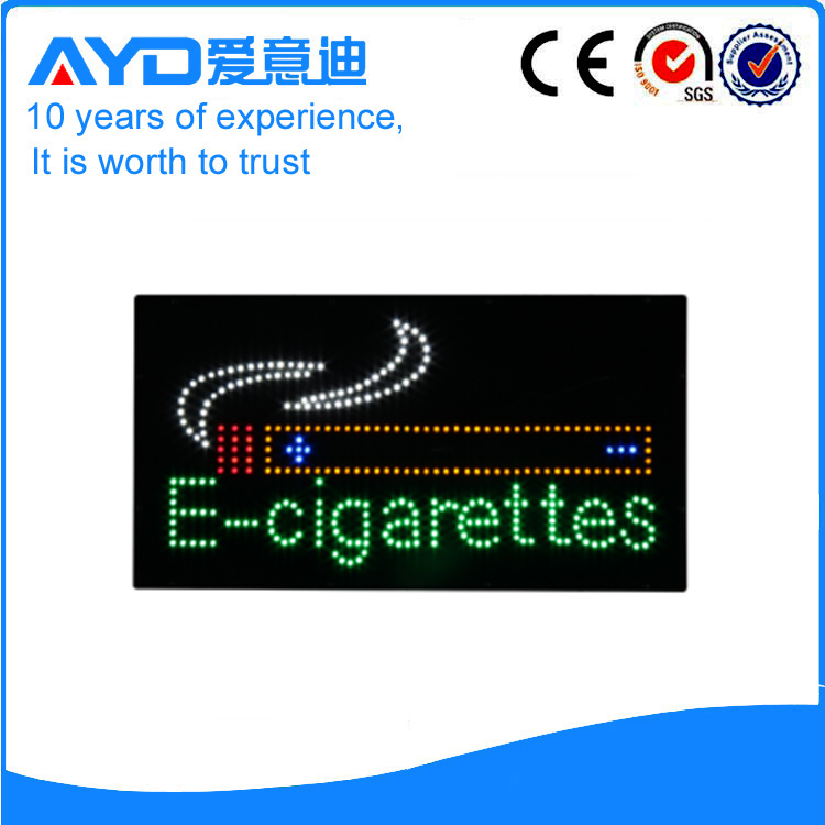 AYD Good Design LED E-cigarettes Sign