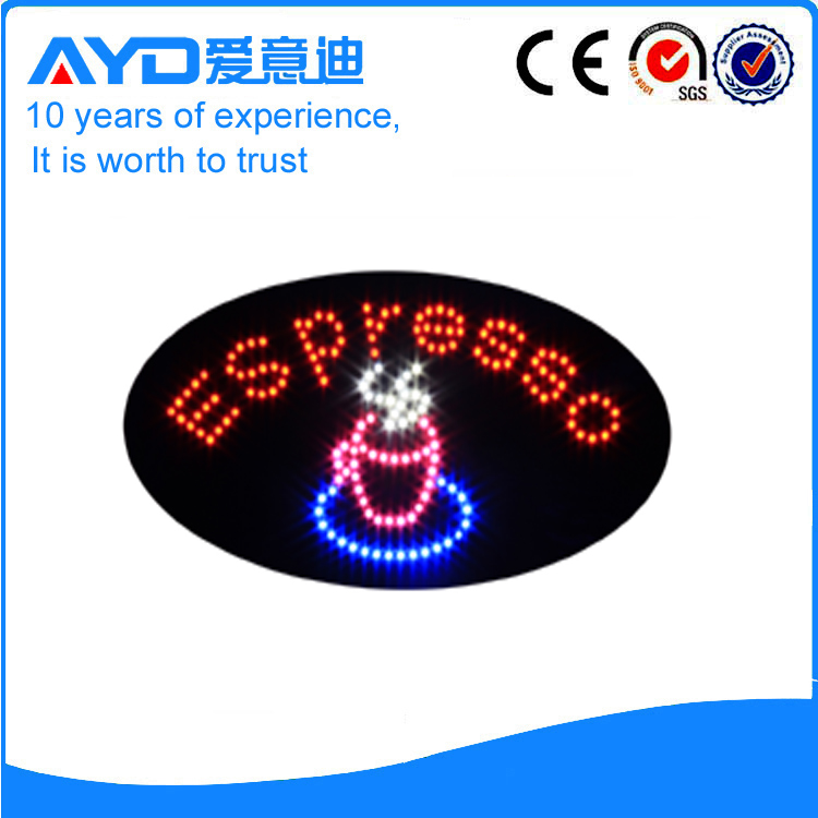 Hidly Bright LED ESPRESSO Signs