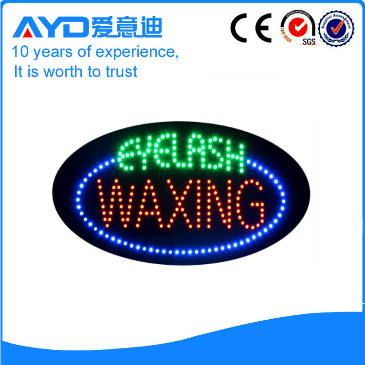 Hidly Bright LED EYELASH WAXING Signs HSE0256