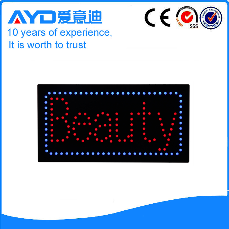 Indoor Good Design LED Beauty Signs