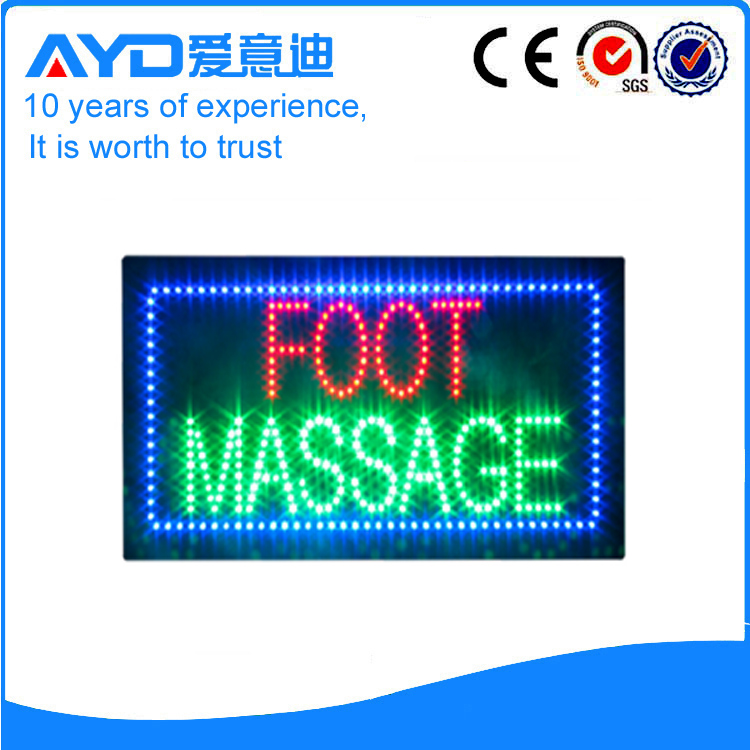 AYD High Bright LED Foot Massage Sign