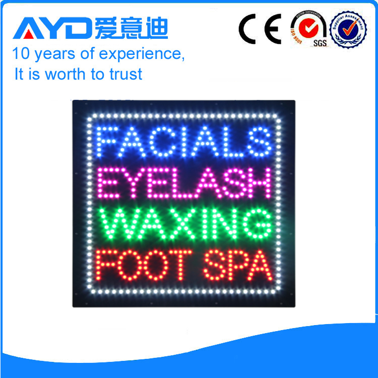 AYD High Bright LED Facials Sign